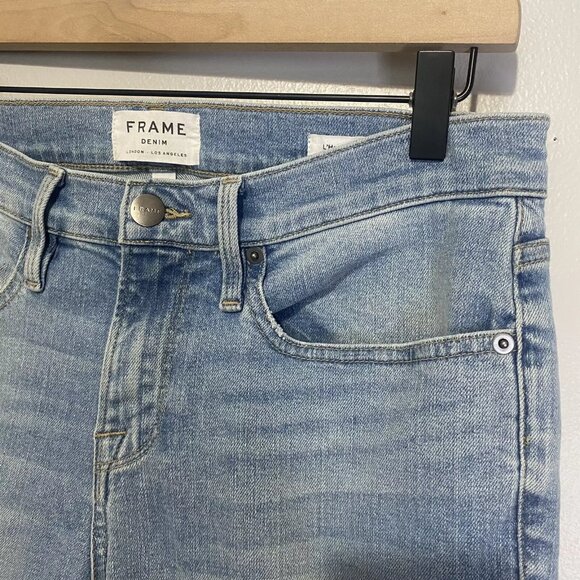 Frame Denim L’Homme Skinny Jeans Light Wash Size 30 - Picture 6 of 9